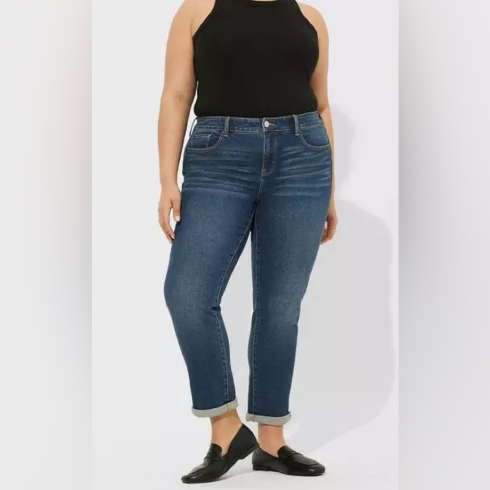 Torrid Perfect Boyfriend Ankle Classic Denim Jeans NWT